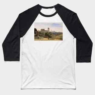 Monte Pincio, Rome by Jean-Baptiste-Camille Corot Baseball T-Shirt